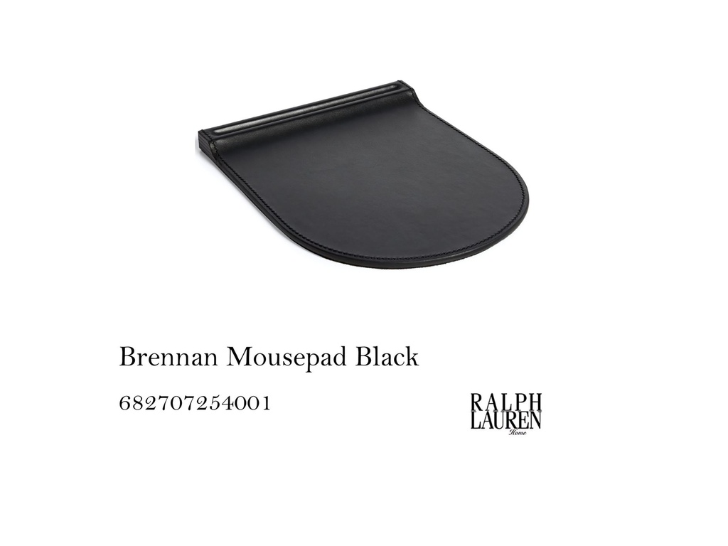 BRENNAN-MOUSE PAD, BLACK