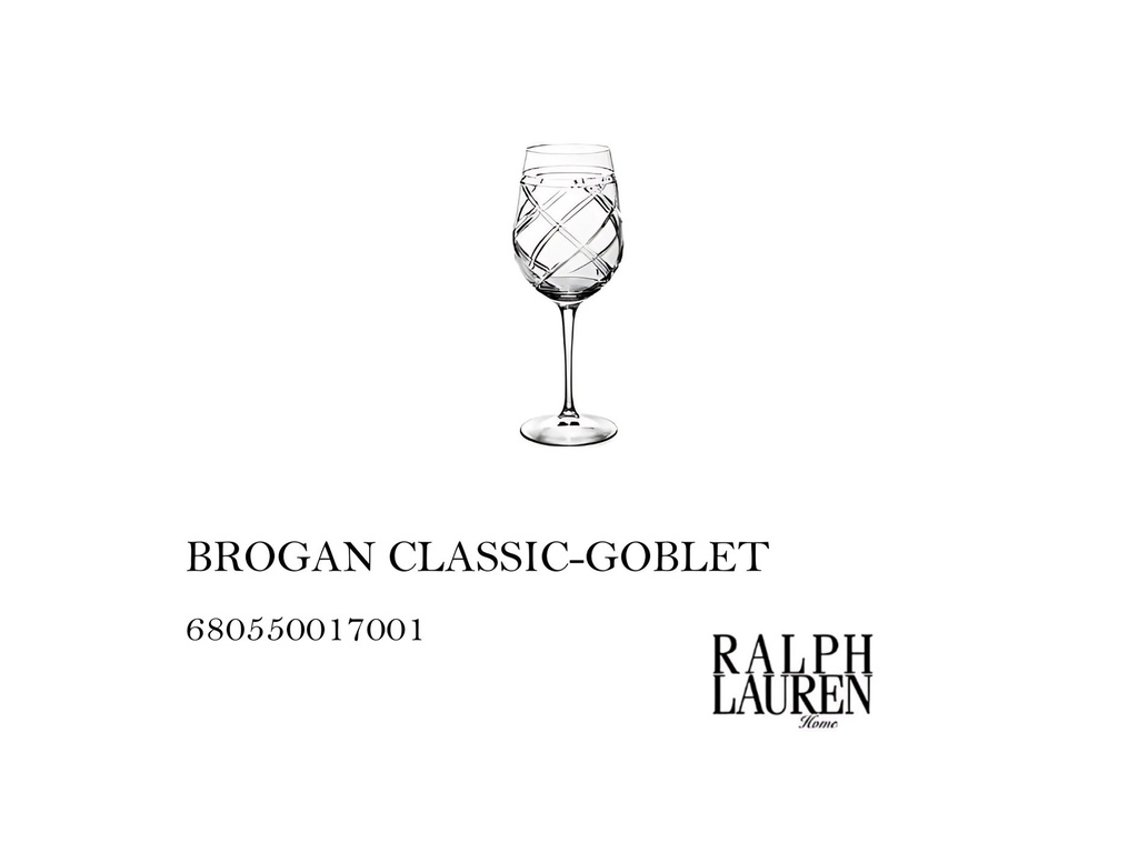 BROGAN CLASSIC-GOBLET