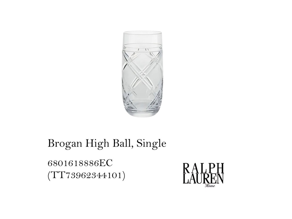 BROGAN HIGH BALL, SINGLE