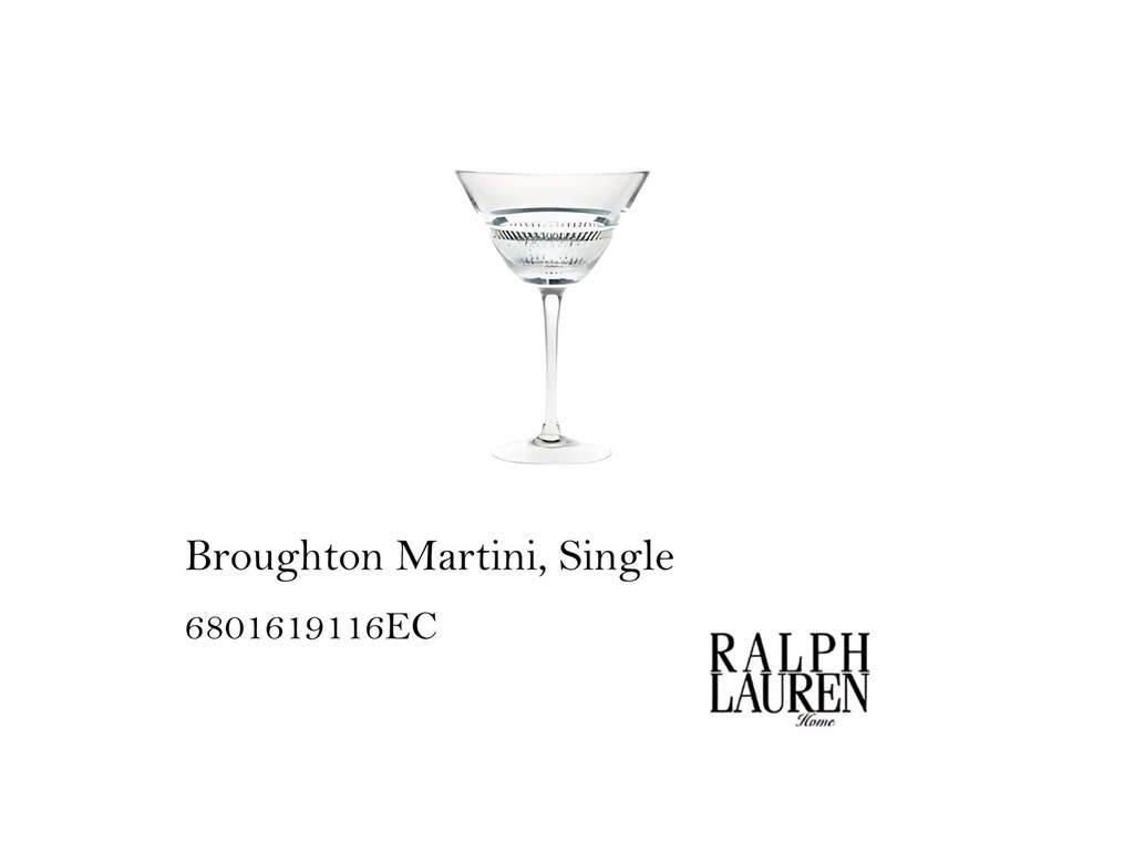 BROUGHTON MARTINI, SINGLE