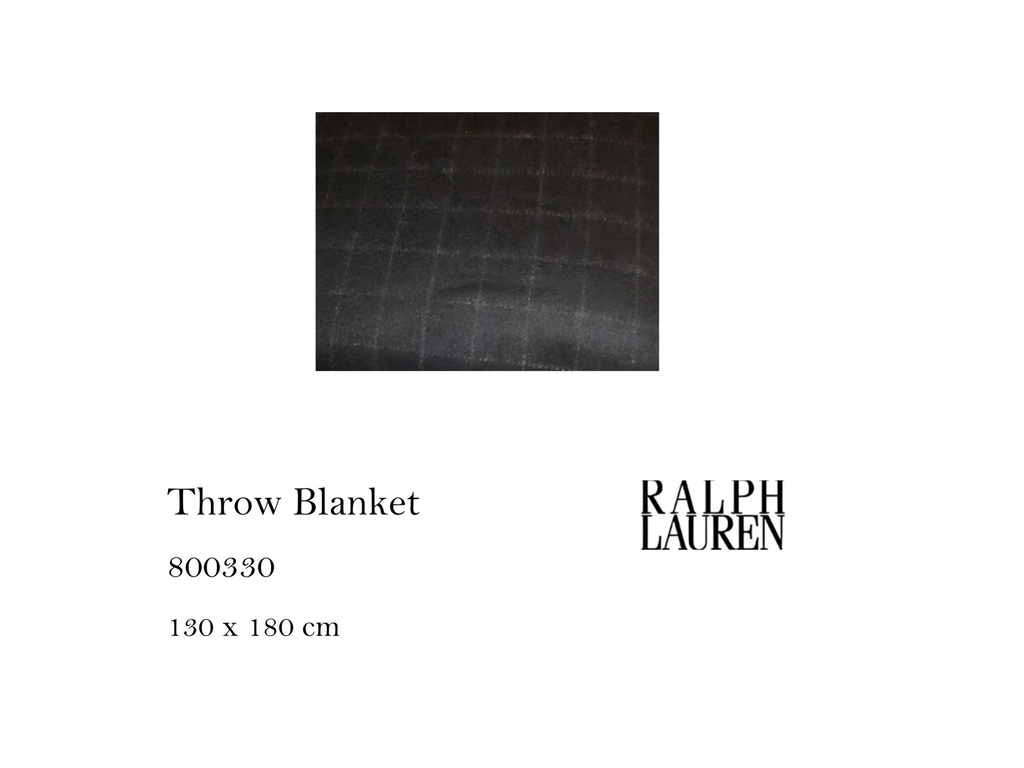 BSPRESTO THROW CHARCOAL BLANKET