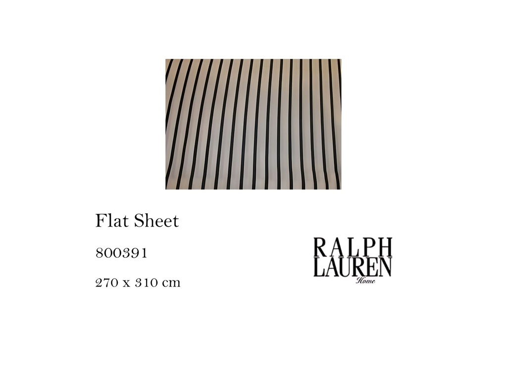 BSSTRIPE  FLAT SHEET BLACK