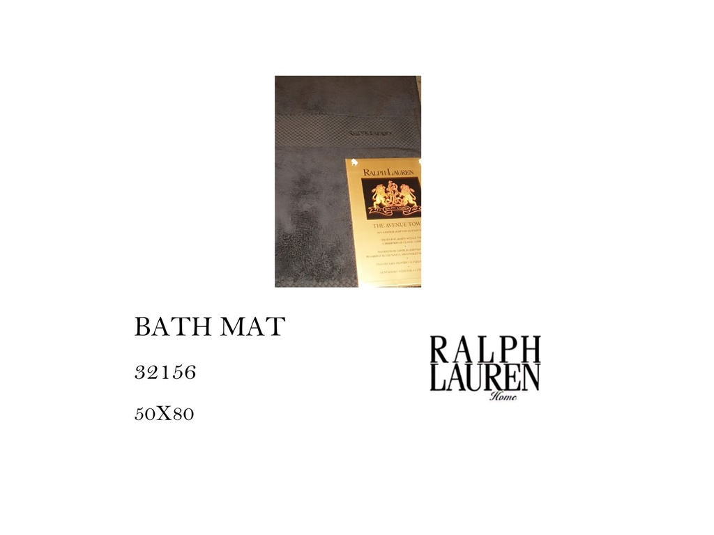 CLAVENUE BATH MAT (1 STRIPE)