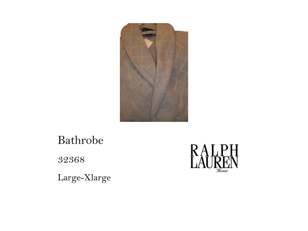 CLAVENUE BURNOOSE  BATH ROBE