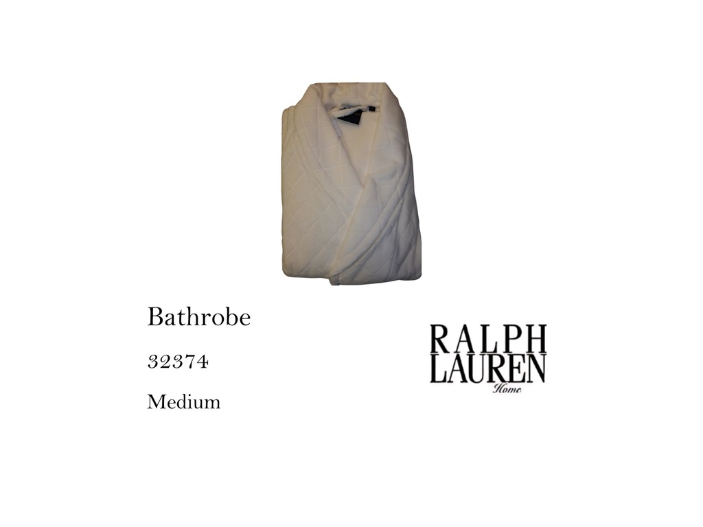 CLAVENUE BURNOOSE BATH ROBE