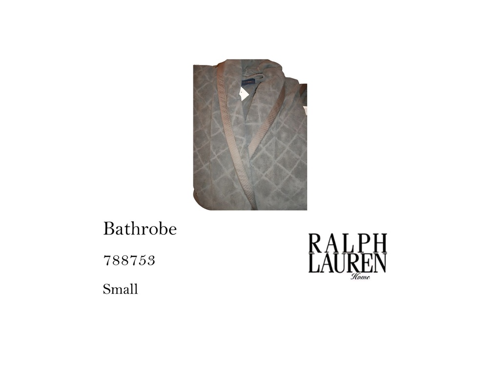 CLAVENUE BURNOOSE  BATH ROBE