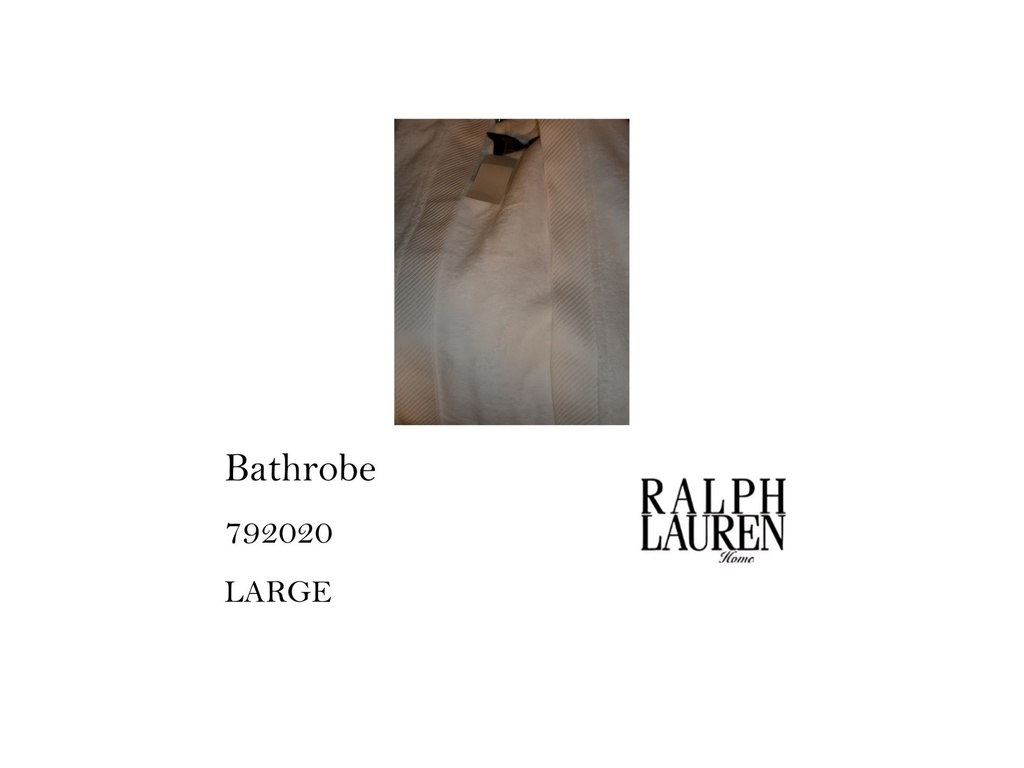 CLBIGPLA  BURNOOSE  BATH ROBE