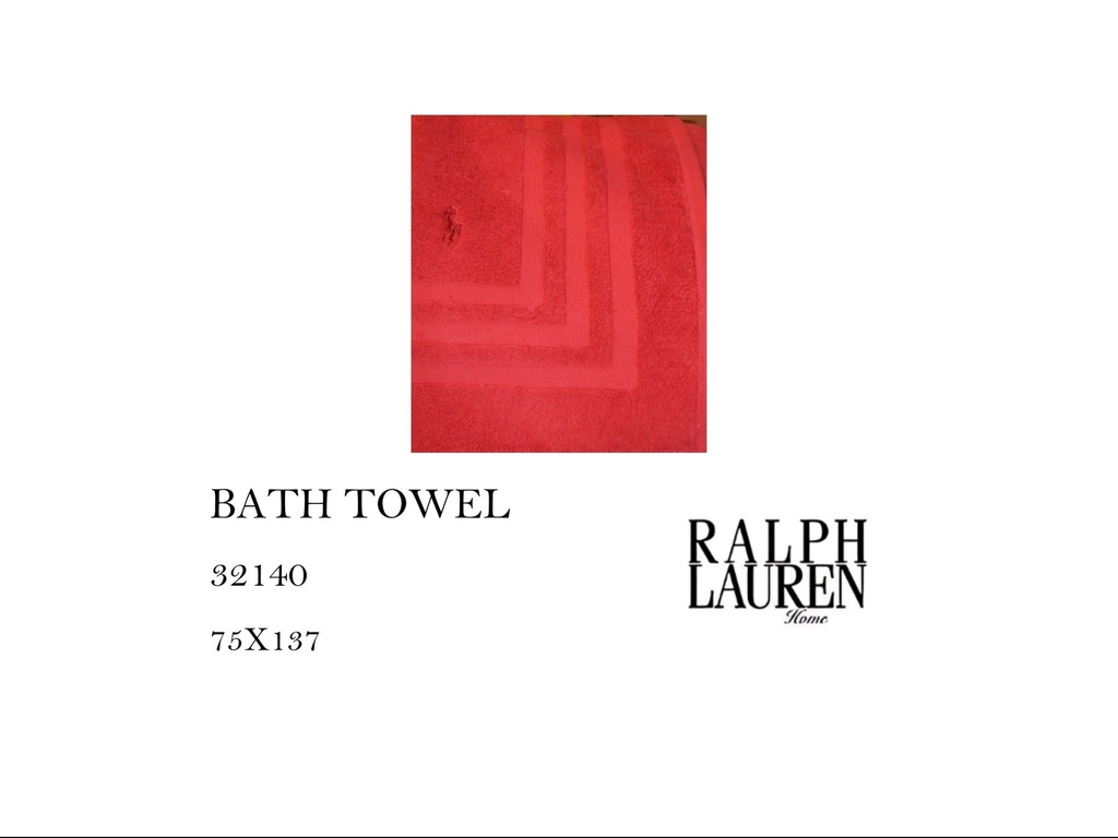 CLPLAY.E   CHILI TOWEL (3 STRIPES)