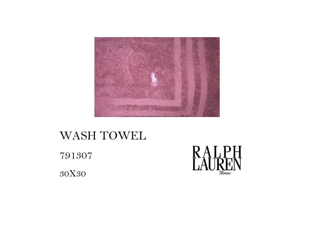 CLPLAY.E  BORDEAUX TOWEL  (3 STRIPES)