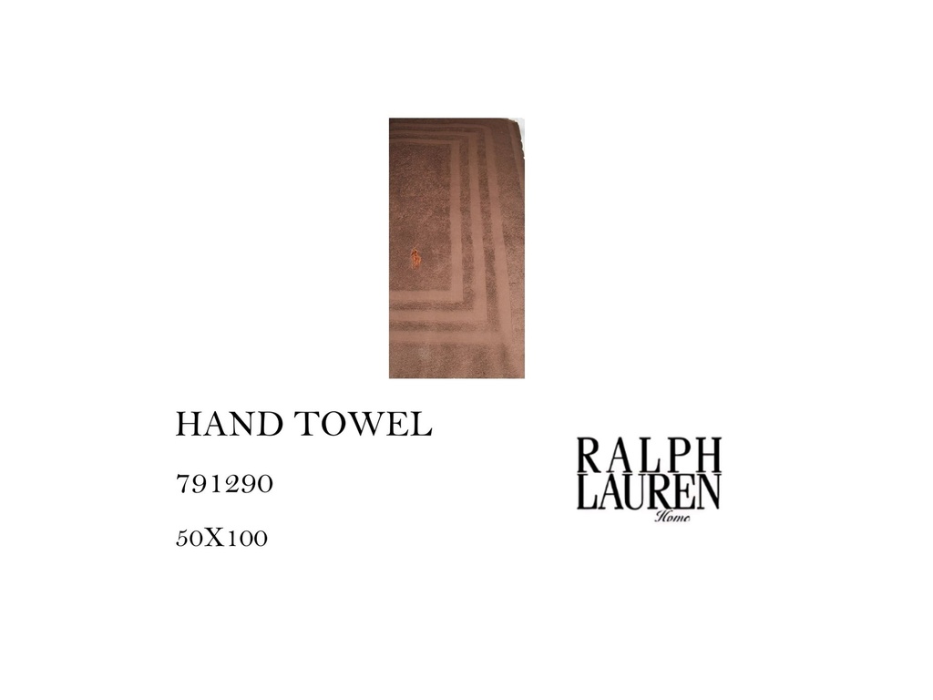 CLPLAY.E  COCOA TOWEL  (3 STRIPES)