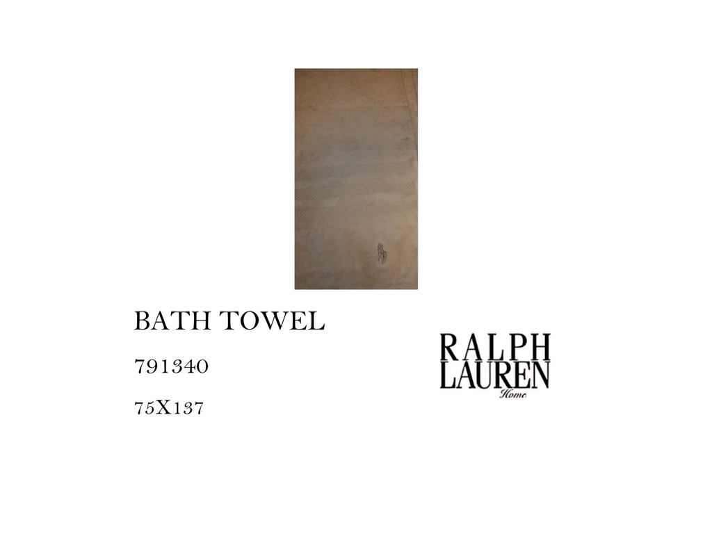 CLPLAY.E  SILVER TOWEL (3 STRIPES)