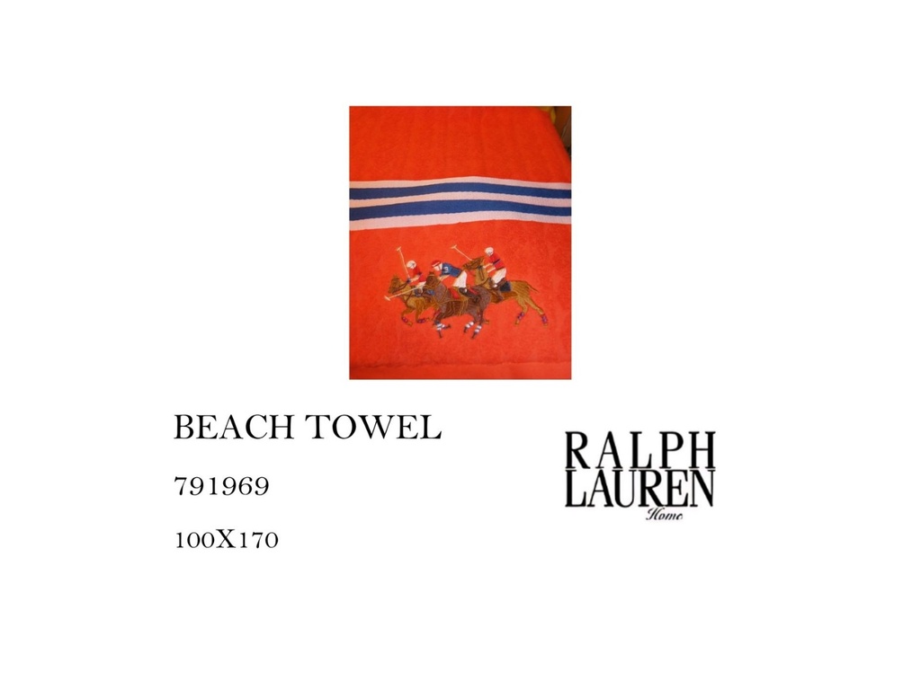 CLTORSAD BEARMANI CASAH TOWEL ORANGE