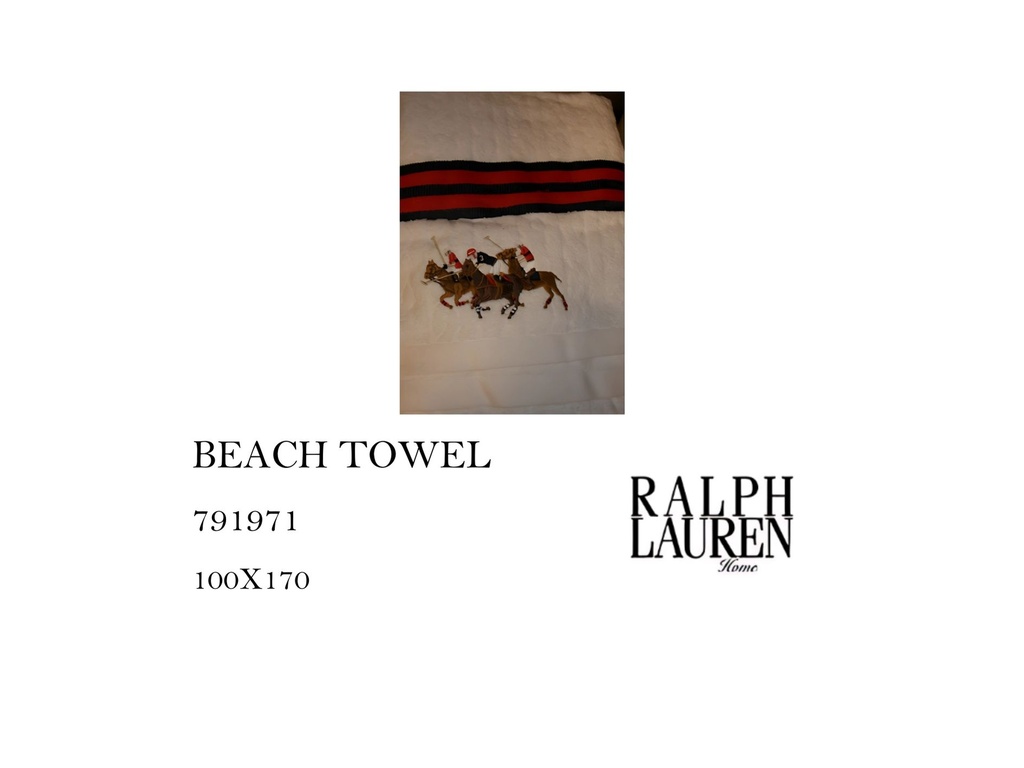 CLTORSAD  BEARMANI CASAH TOWEL WHITE