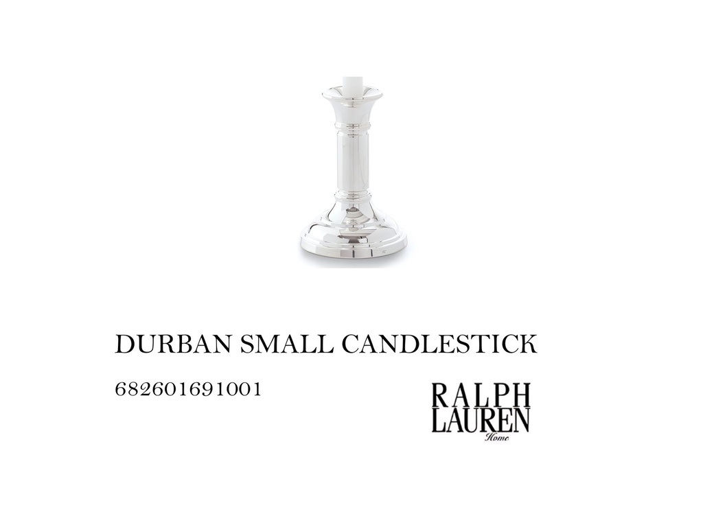 DURBAN SMALL CANDLESTICK