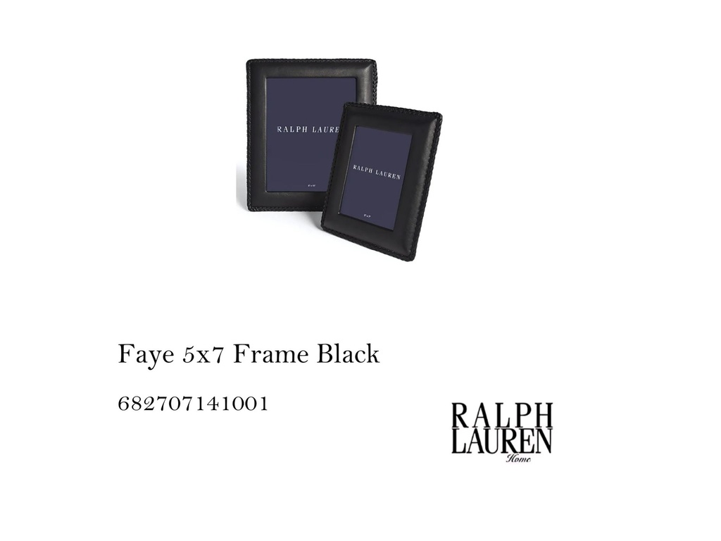 Faye 5x7 Frame Black