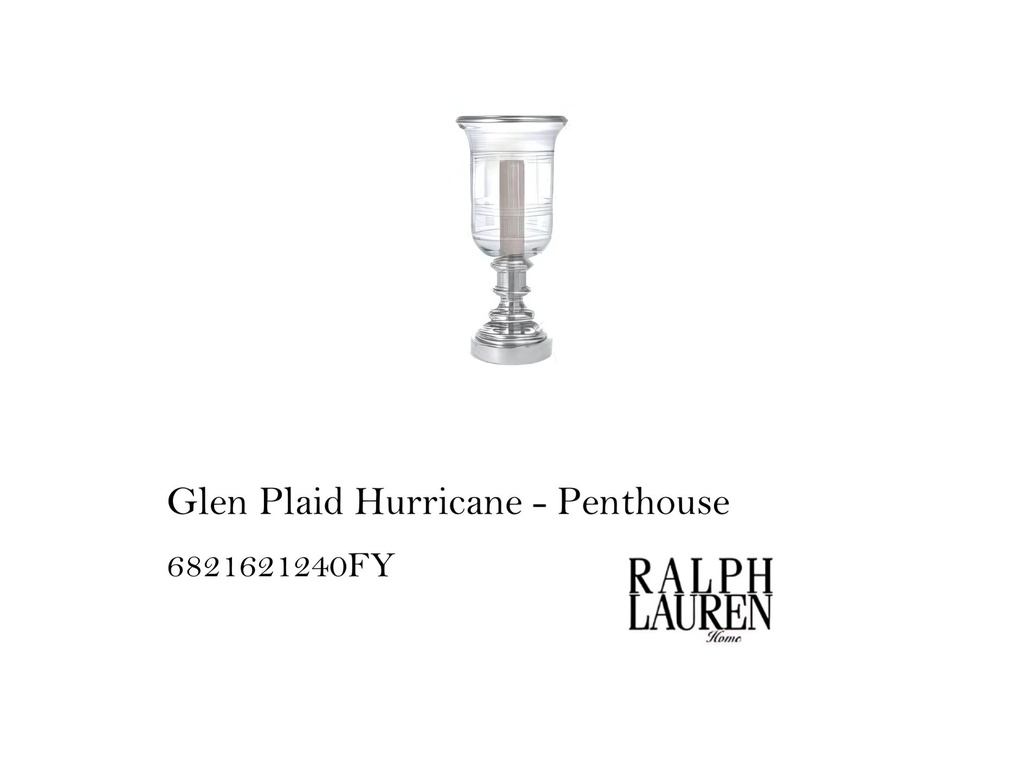 GLEN PLAID HURRICANE - POLISHED SILVER
