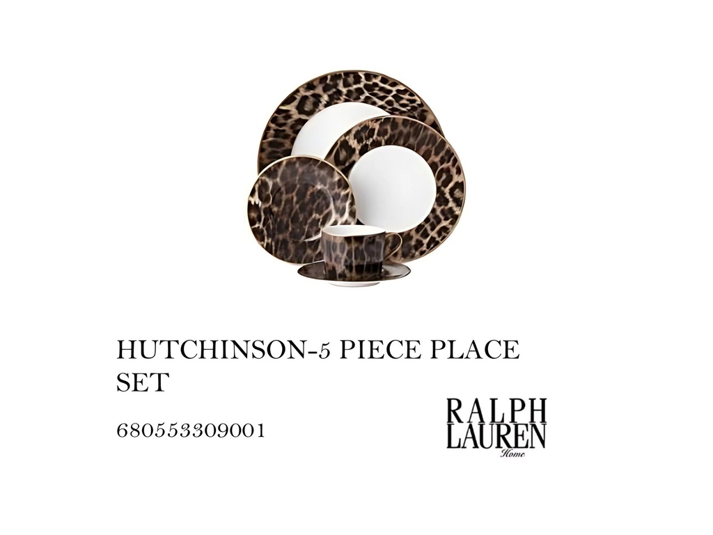 HUTCHINSON-5 PIECE PLACE SET