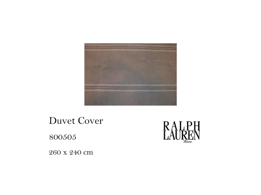JSLINE DUVET   COVER  GREY