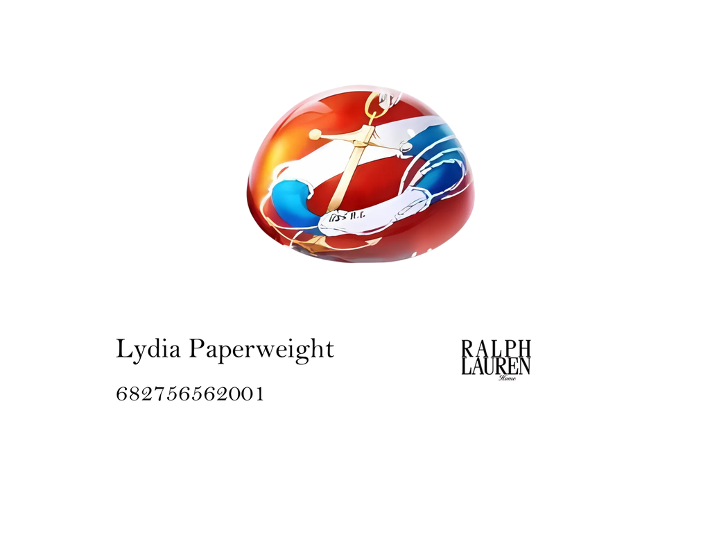 Lydia Paperweight