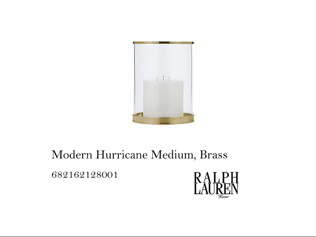 Modern Hurricane Medium, Brass