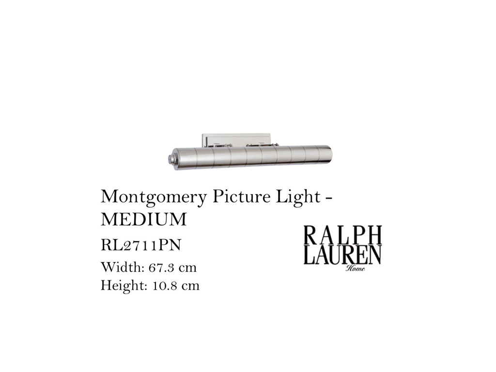 MONTGOMERY PICTURE LIGHT - MEDIUM