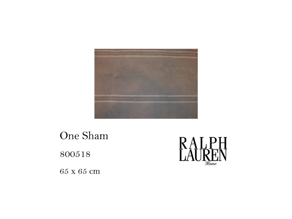 ONE SHAM - LINE GREY