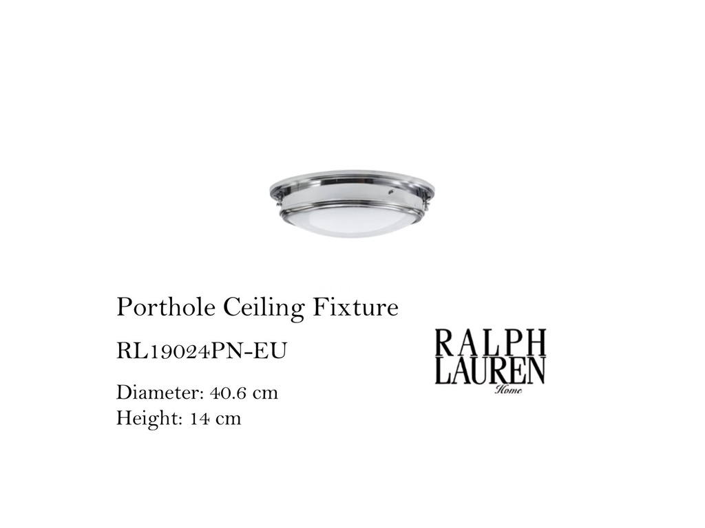 PORTHOLE CEILING FIXTURE