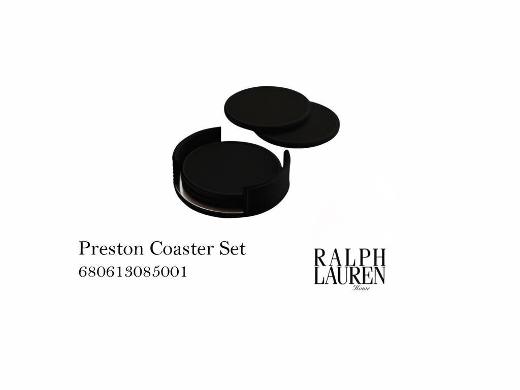 PRESTON COASTERS SET OF 4
