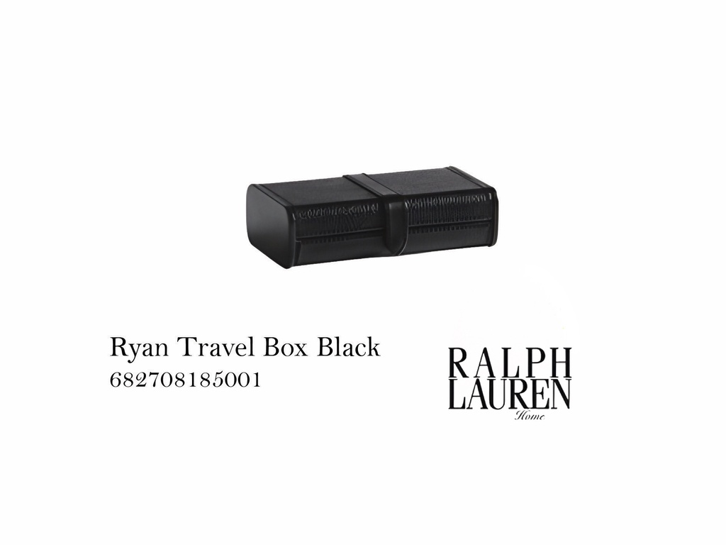 Ryan Travel Box Black