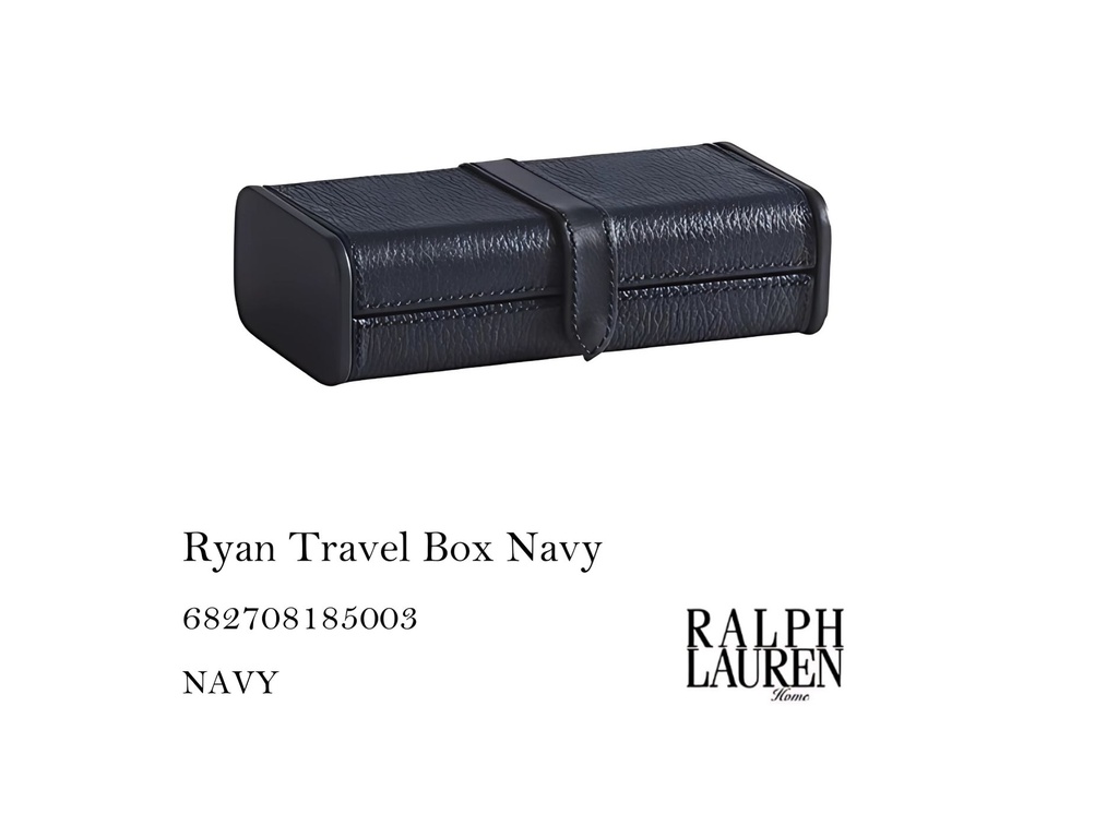 Ryan Travel Box Navy