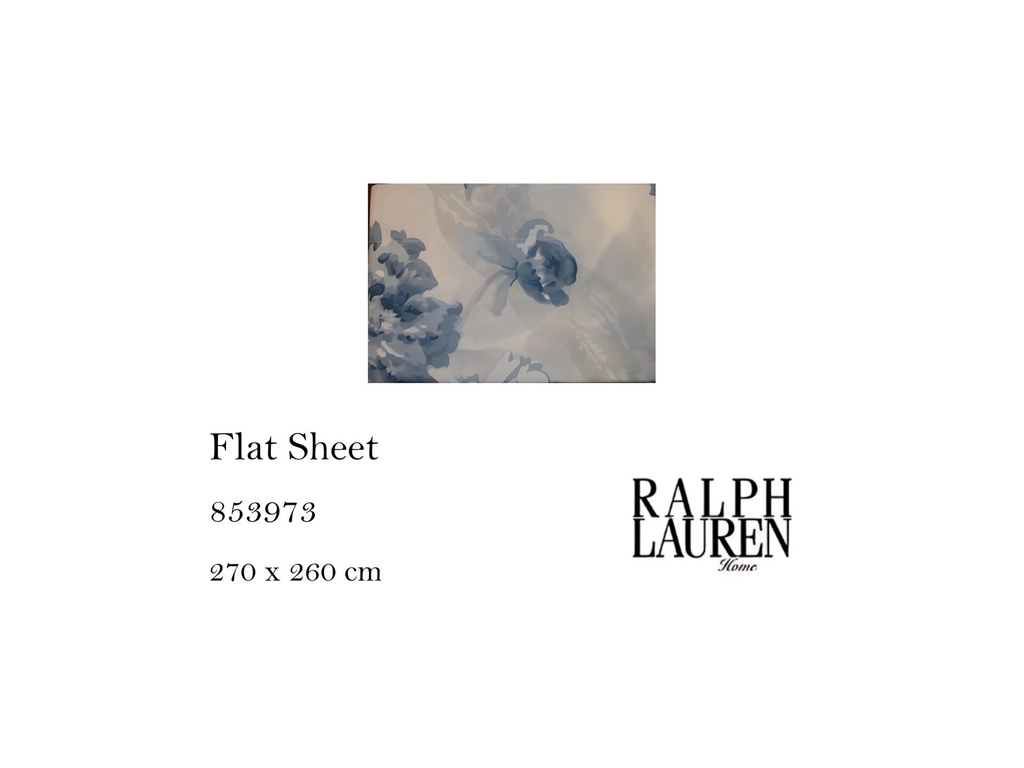 SEFLORAL BLUE FLAT SHEET 270/260 FR