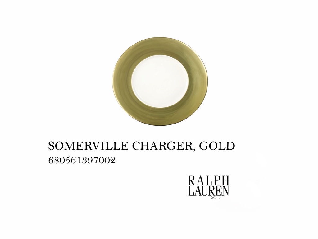 SOMERVILLE GOLD CHARGER