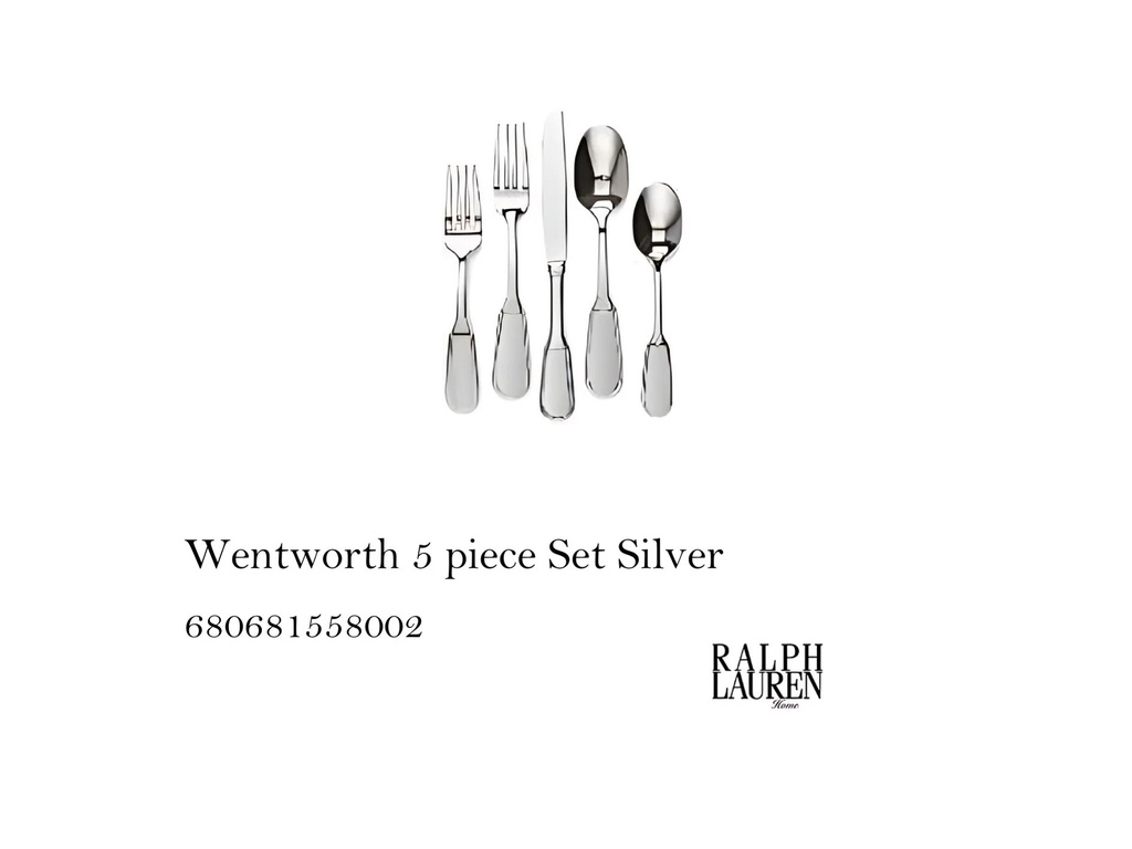 Wentworth 5 piece Set Silver