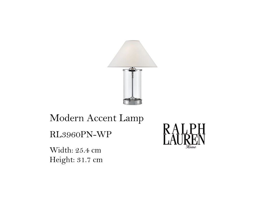 MODERN ACCENT LAMP