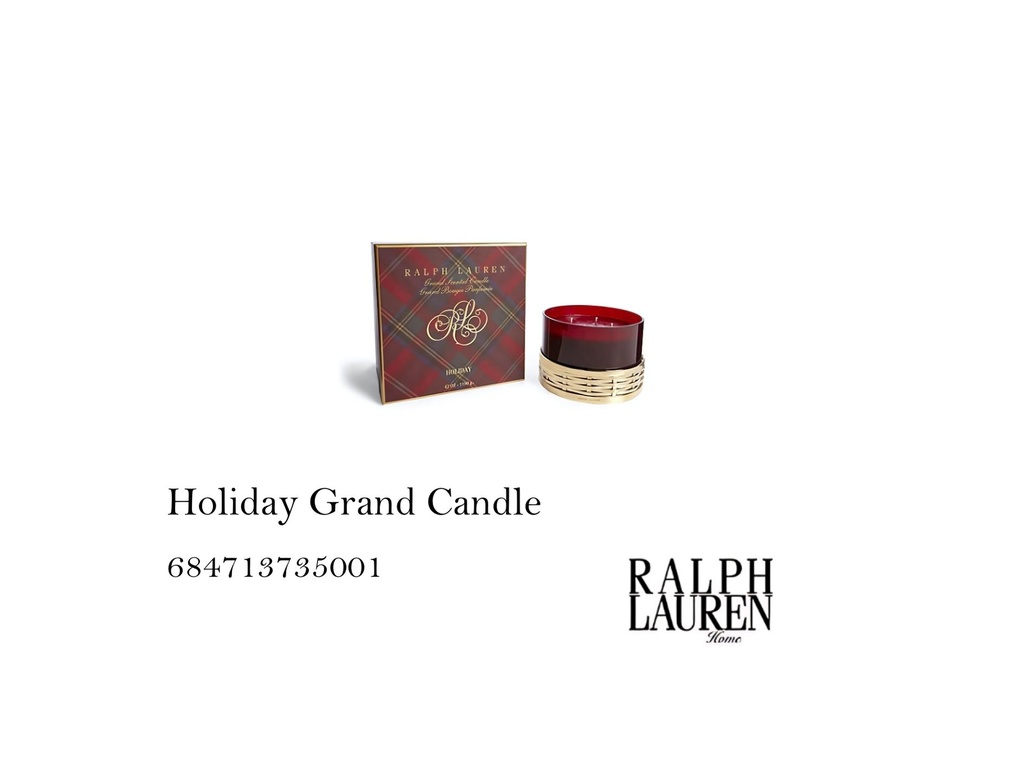 HOLIDAY GRAND CANDLE