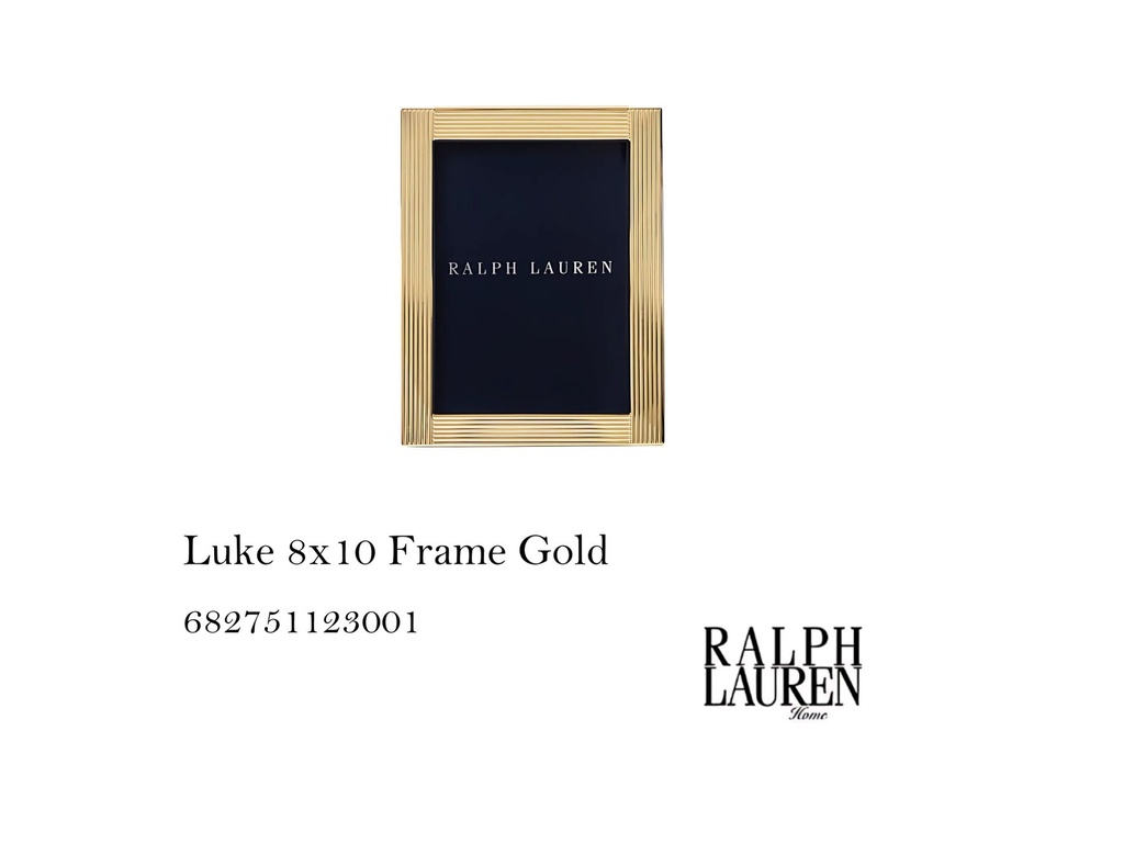 LUKE 8X10 FRAME, GOLD