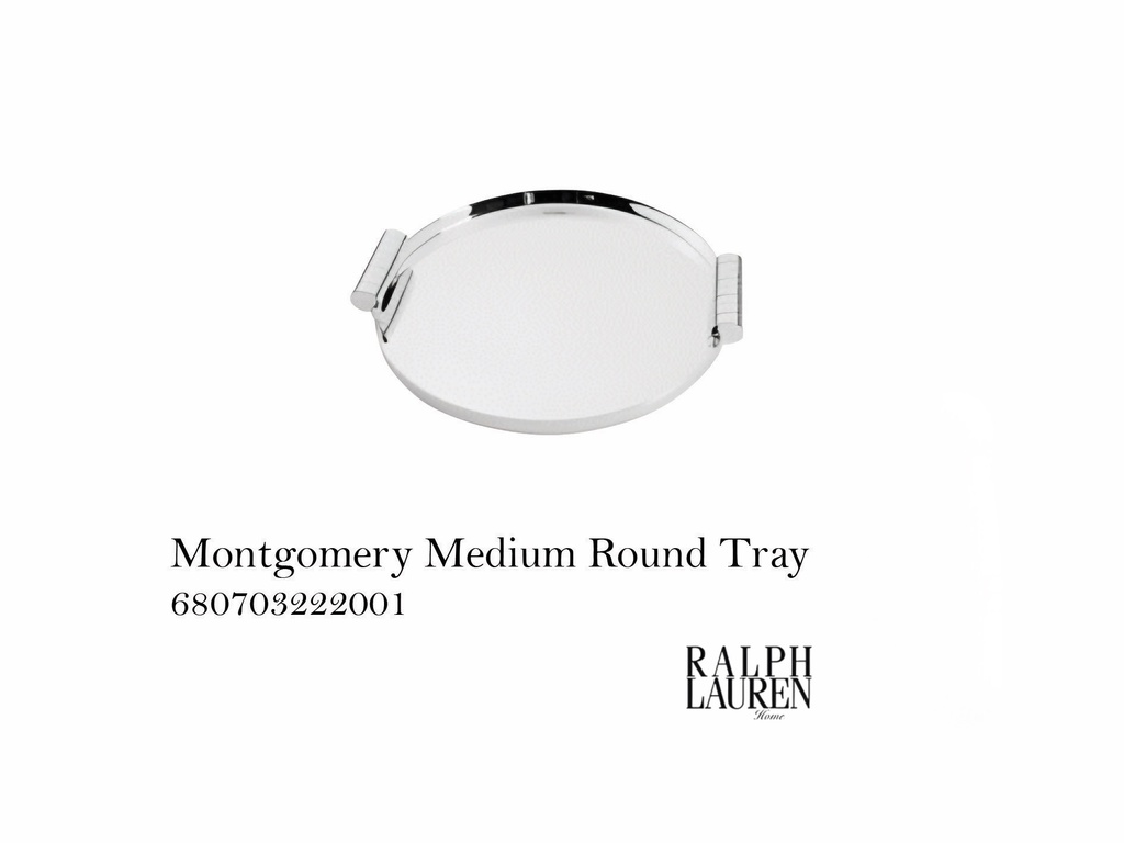 MONTGOMERY MEDIUM ROUND TRAY