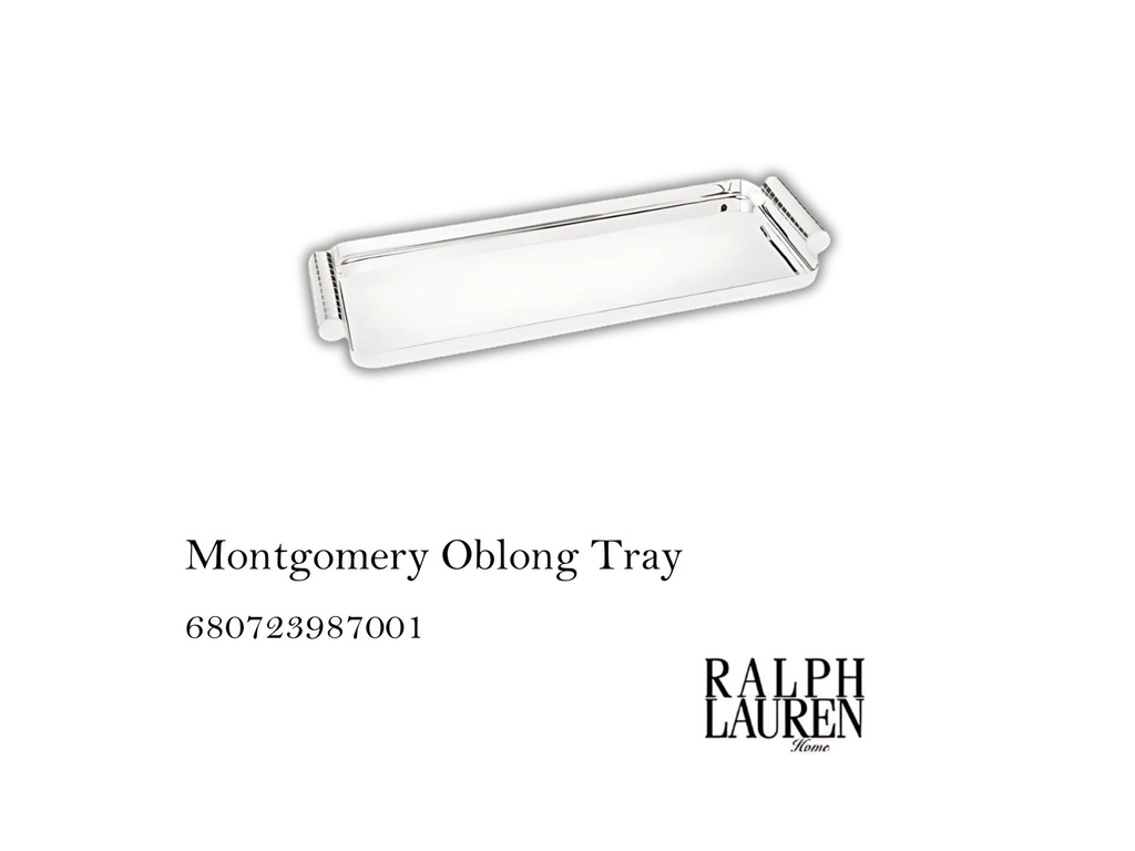 MONTGOMERY OBLONG TRAY