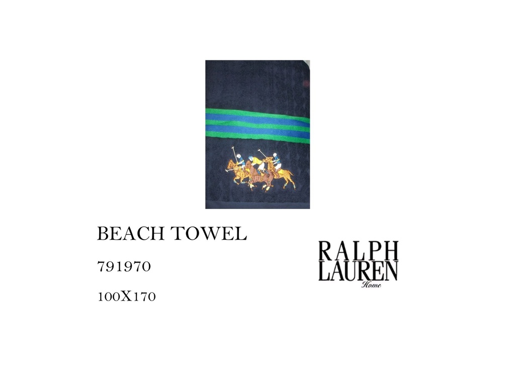 CLTORSAD BEARMANI CASAH TOWEL NAVY