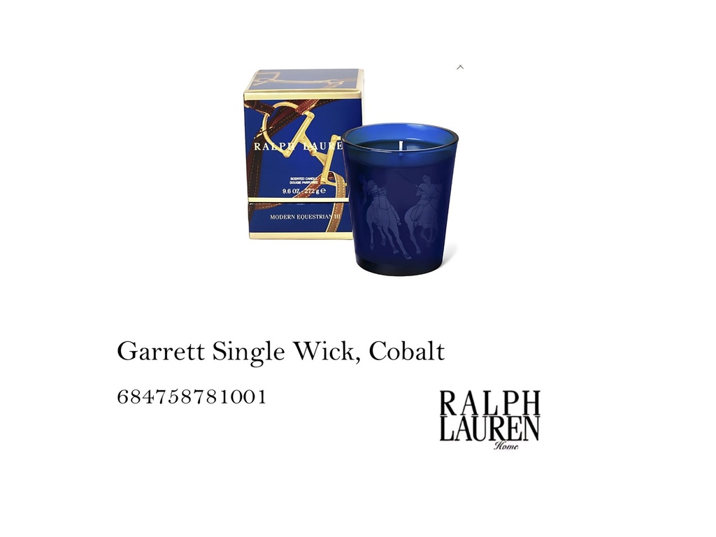 Garrett Single Wick, Cobalt