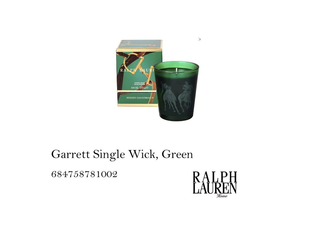 Garrett Single Wick, Green