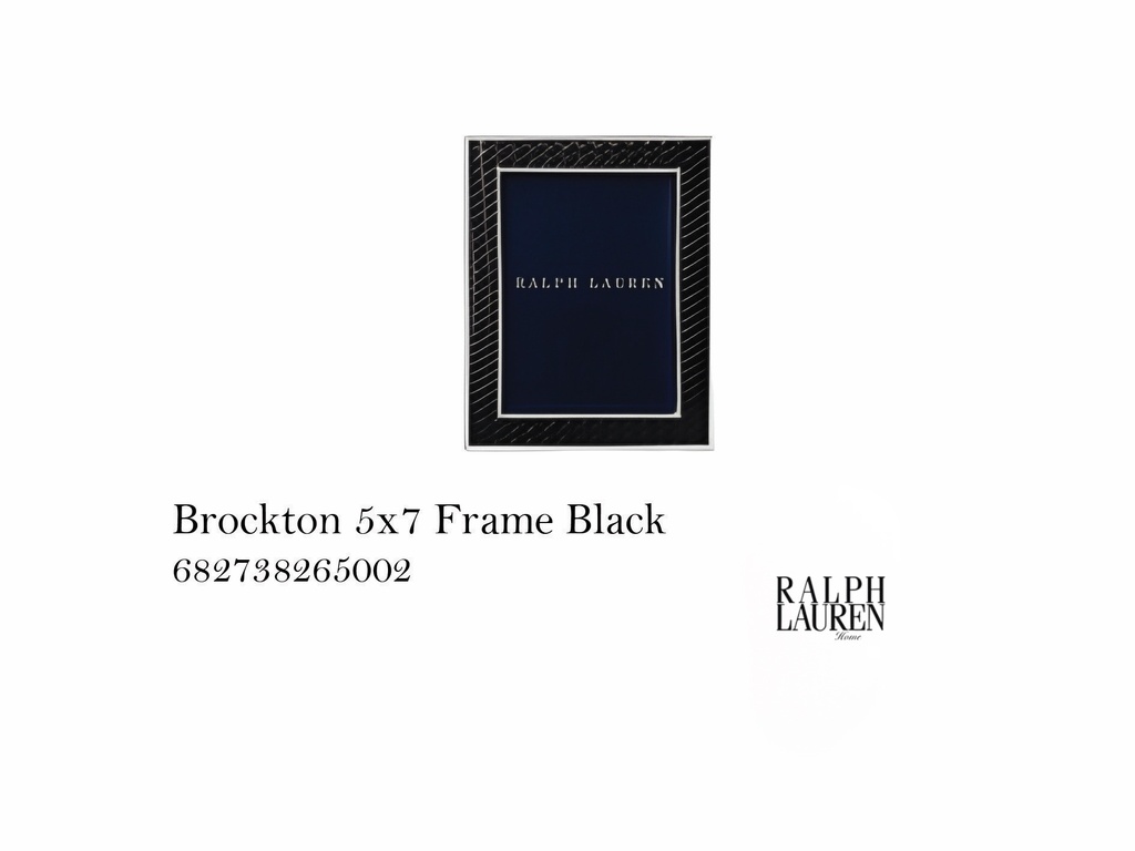 Brockton 5x7 Frame, Black