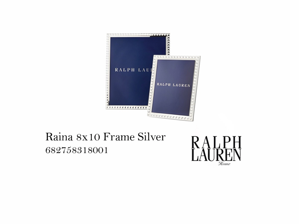 Raina 8x10 Frame, Silver