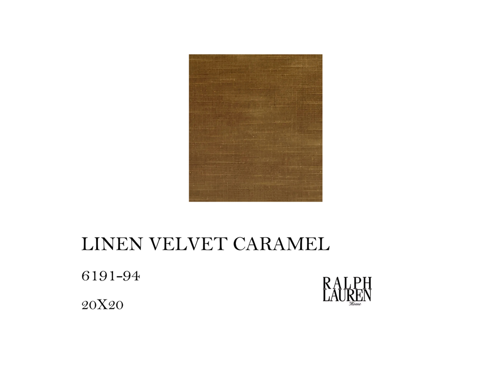LINEN VELVET CARAMEL