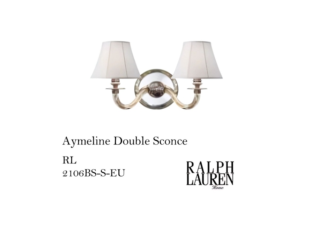 Aymeline Double Sconce
