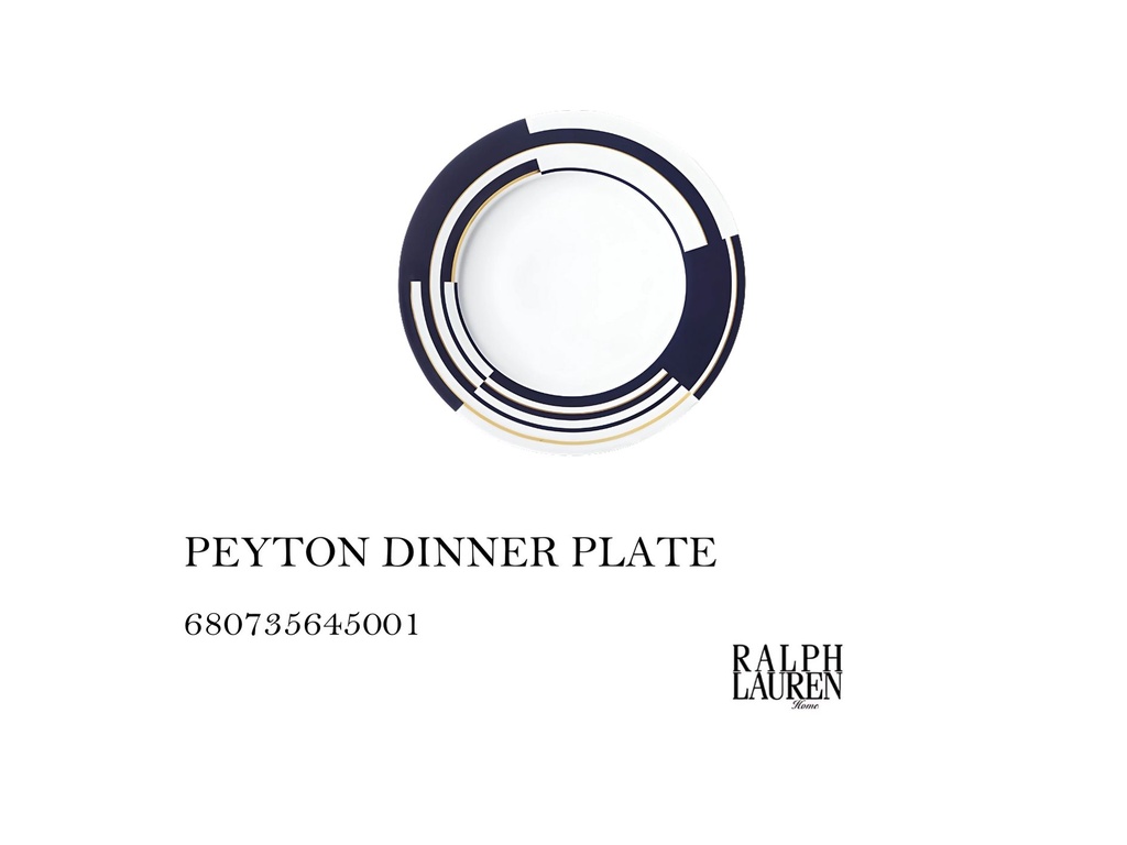 PEYTON DINNER PLATE