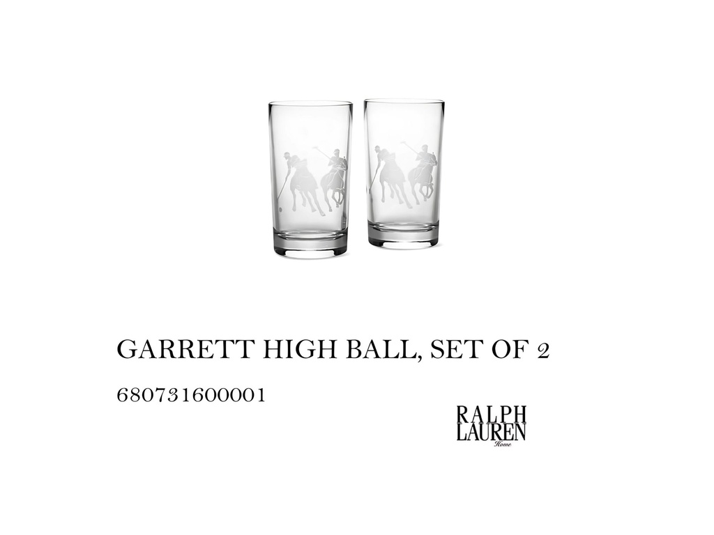 GARRETT HIGH BALL, SET OF 2