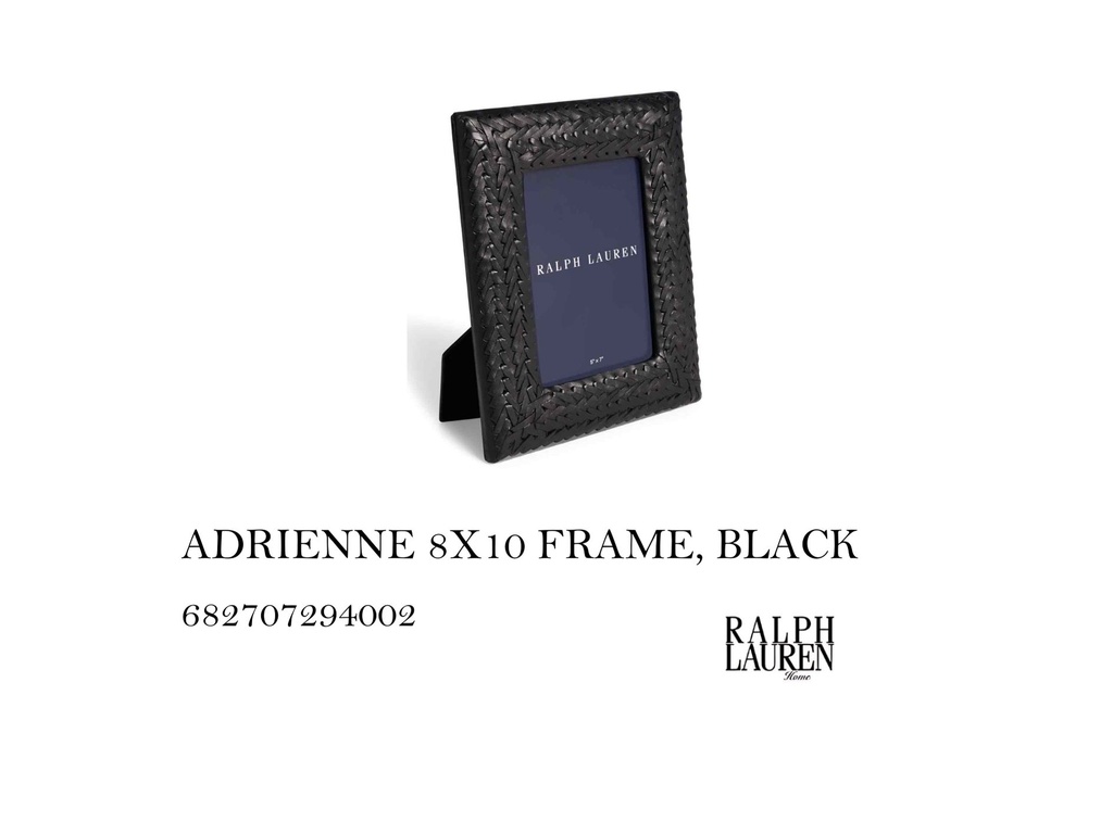 ADRIENNE 8X10 FRAME, BLACK
