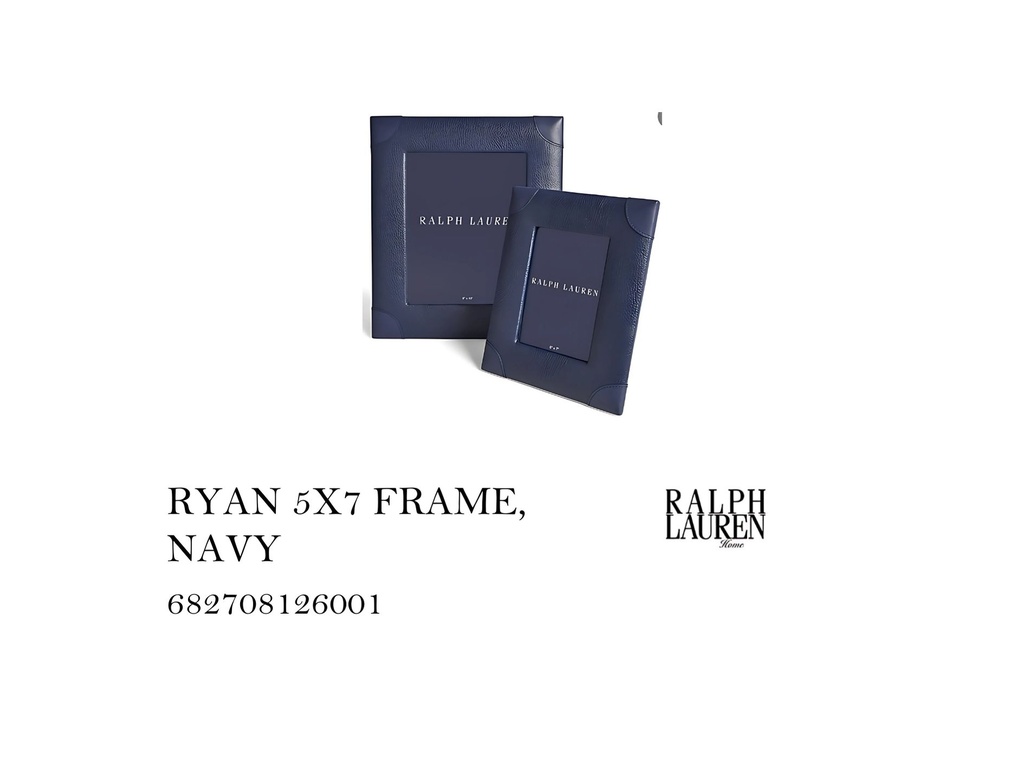 RYAN 5X7 FRAME, NAVY