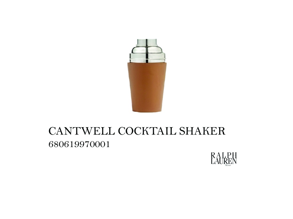 CANTWELL COCKTAIL SHAKER